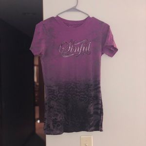Women’s Sinful shirt